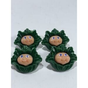 Lot 4 Vintage Cabbage Patch Kids Night Light Nite Lite 1984 80s
